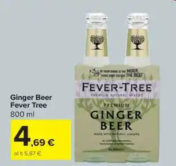 Carrefour Ginger Beer Fever Tree offerta