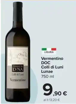 Carrefour Vermentino DOC Colli di Luni Lunae offerta