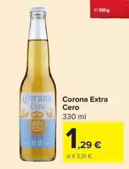 Carrefour Corona Extra Cero offerta