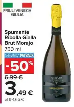 Carrefour Spumante Ribolla Gialla Brut Morajo offerta