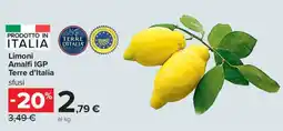 Carrefour Limoni Amalfi IGP Terre d'Italia offerta