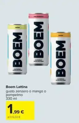 Carrefour Boem Lattina offerta