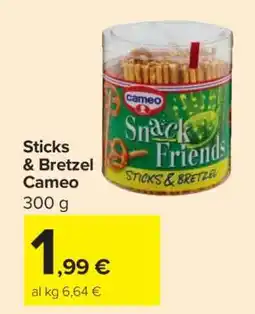 Carrefour Sticks & Bretzel Cameo offerta