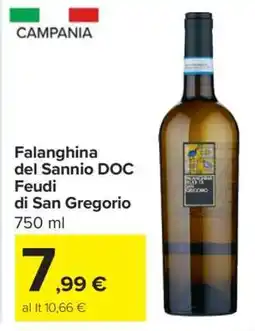 Carrefour Falanghina del Sannio DOC Feudi di San Gregorio offerta