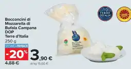 Carrefour Bocconcini di Mozzarella di Bufala Campana DOP offerta