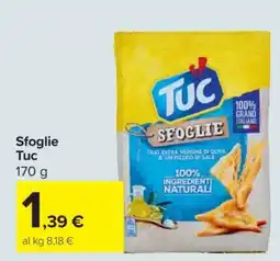 Carrefour Sfoglie TUC offerta