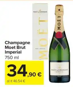 Carrefour Champagne Moet Brut Imperial offerta