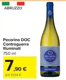 Carrefour Pecorino DOC Controguerra Illuminati offerta
