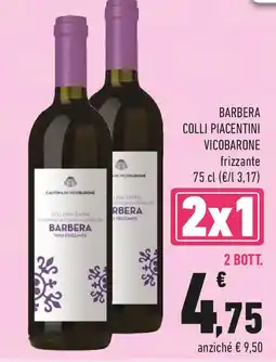 Conad Barbera colli piacentini vicobarone offerta