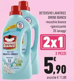 Conad Detersivo lavatrice OMINO BIANCO offerta