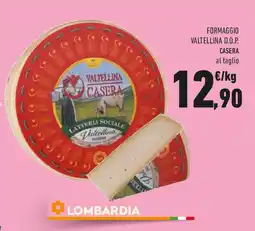 Conad Formaggio valtellina d.o.p. CASERA offerta