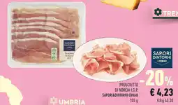 Conad Prosciutto di norcia i.g.p. SAPORI&DINTORNI CONAD offerta