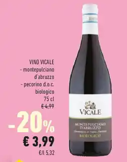 Conad Vino VICALE offerta