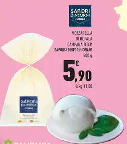 Conad Mozzarella di bufala campana d.o.p. SAPORI&DINTORNI CONAD offerta