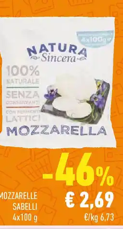 Conad Mozzarelle SABELLI offerta