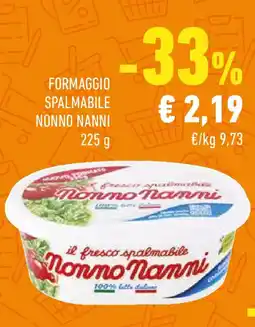 Conad Formaggio spalmabile NONNO NANNI offerta