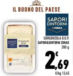 Conad Gorgonzola d.o.p. SAPORI&DINTORNI CONAD offerta