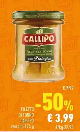 Conad Filetto di tonno CALLIPO offerta