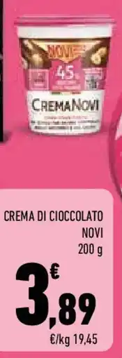 Conad Crema di cioccolato NOVI offerta