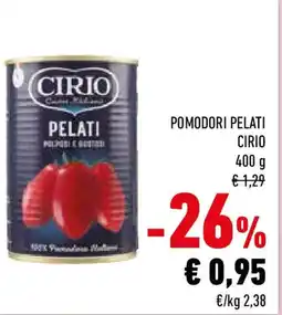 Conad Pomodori pelati CIRIO offerta