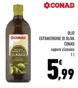 Conad Olio extravergine di oliva CONAD offerta