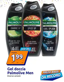 Action Gel doccia Palmolive Men offerta