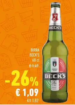 Conad Birra BECK'S offerta