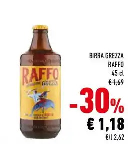Conad Birra grezza RAFFO offerta