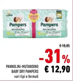 Conad Pannolini-mutandino baby dry PAMPERS offerta