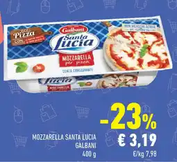 Conad Mozzarella santa lucia GALBANI offerta