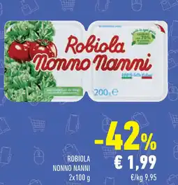 Conad Robiola NONNO NANNI offerta