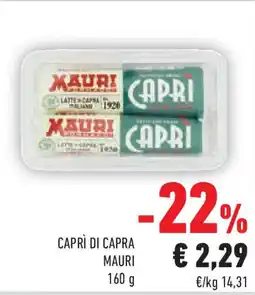 Conad Caprì di capra MAURI offerta