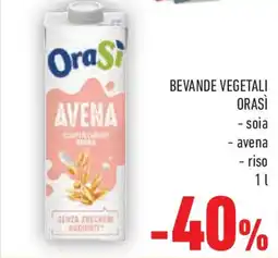 Conad Bevande vegetali ORASÌ offerta