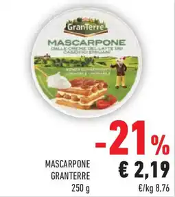 Conad Mascarpone GRANTERRE offerta