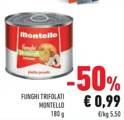 Conad Funghi trifolati MONTELLO offerta