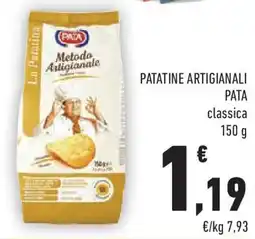 Conad Patatine artigianali PATA classica offerta