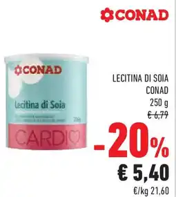 Conad Lecitina di soia CONAD offerta