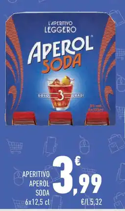 Conad Aperitivo APEROL SODA offerta