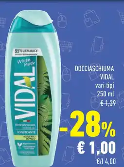 Conad Docciaschiuma VIDAL offerta