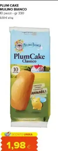 Tigre Amico Plum cake mulino bianco 10 pezzi - offerta