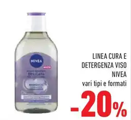 Conad Linea cura e detergenza viso NIVEA offerta