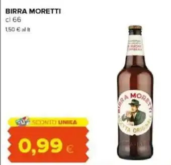 Tigre Amico Birra moretti offerta