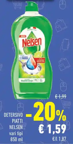 Conad Detersivo piatti NELSEN offerta