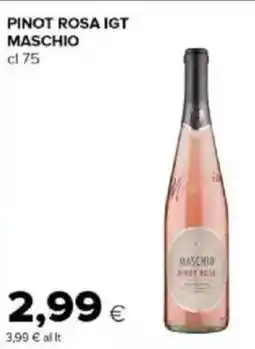 Tigre Amico Pinot rosa igt maschio offerta
