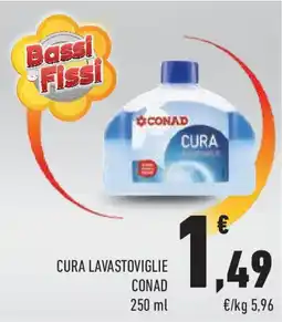 Conad Cura lavastoviglie CONAD offerta