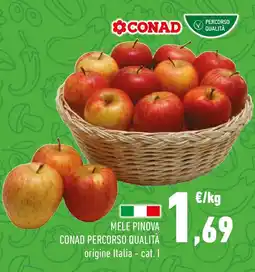 Conad Mele pinova CONAD PERCORSO QUALITÀ offerta