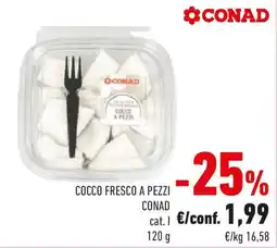 Conad Cocco fresco a pezzi CONAD offerta