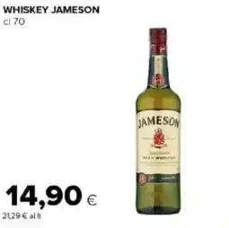 Tigre Amico Whiskey jameson offerta