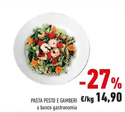 Conad Pasta pesto e gamberi offerta