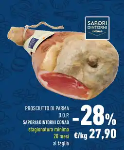 Conad Prosciutto di parma d.o.p. SAPORI&DINTORNI CONAD offerta